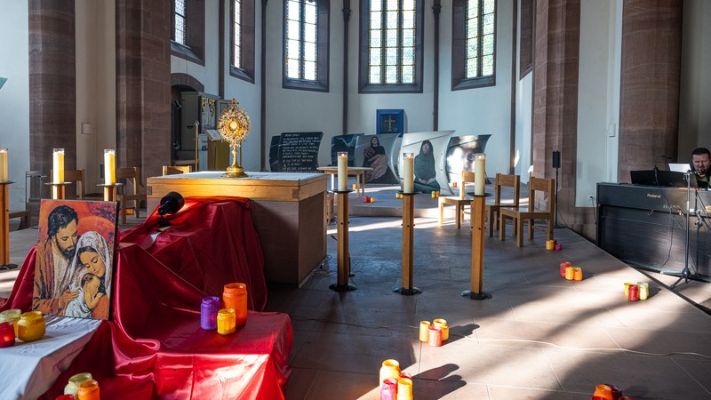 Die Pfarrei St. Clara Kleinbasel beteiligte sich an der Art Basel 2025.