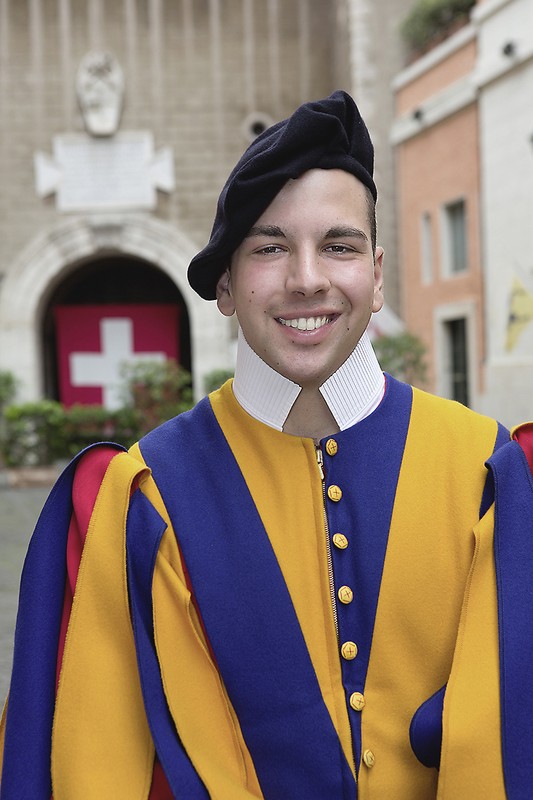Schweizergardist Raphael D'Angelo