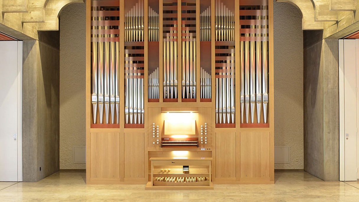 Orgel in der Kirche Pfarrei St. Urban